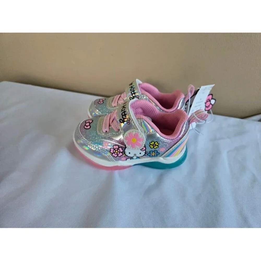 Hello Kitty Light up Sneakers - Toddler size 6 - NEW